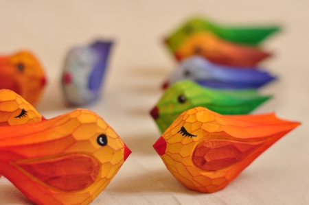 stoj�c� pt��ci