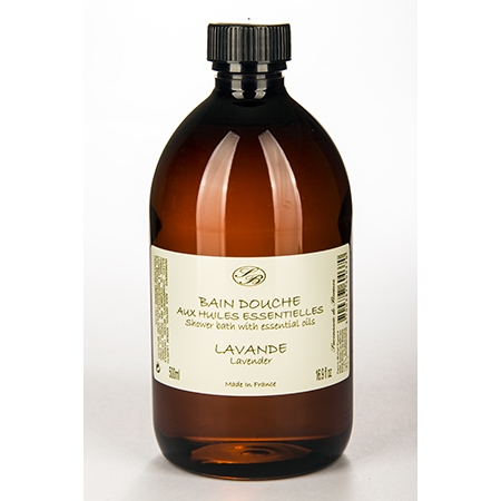 Sprchov� gel s  levandulov�mi �terick�mi oleji 500ml +pumpa